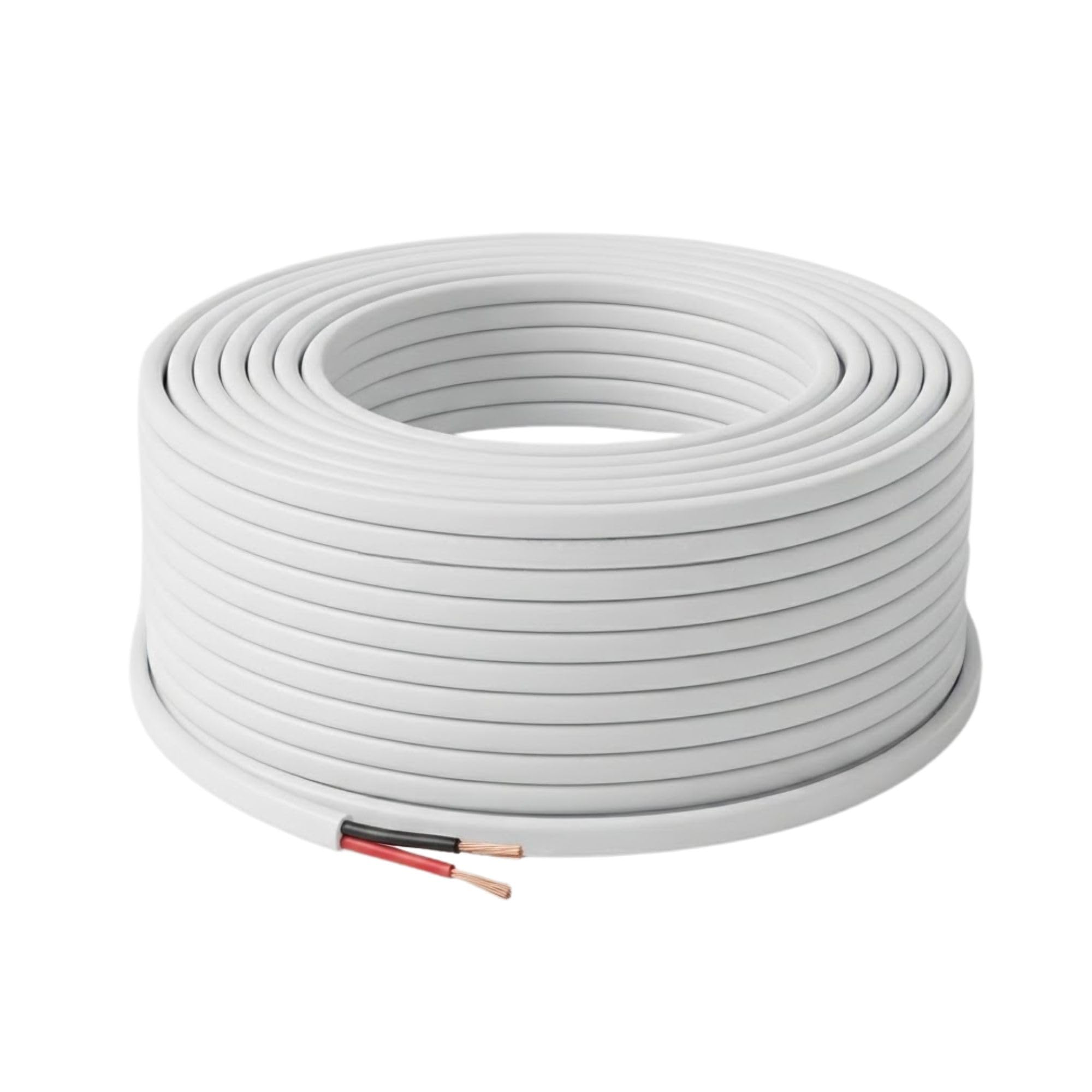 Drumstone (𝐄𝐱𝐥𝐮𝐬𝐢𝐯𝐞 𝟐𝟎 𝐘𝐞𝐚𝐫𝐬 𝐰𝐚𝐫𝐫𝐚𝐧𝐭𝐲) Ninety Meter Multistrand Copper Flexible Cable Fourteen Thirty-Eight Gauge Fourteen Sixty Ampere Two Core Round Wire-image-12