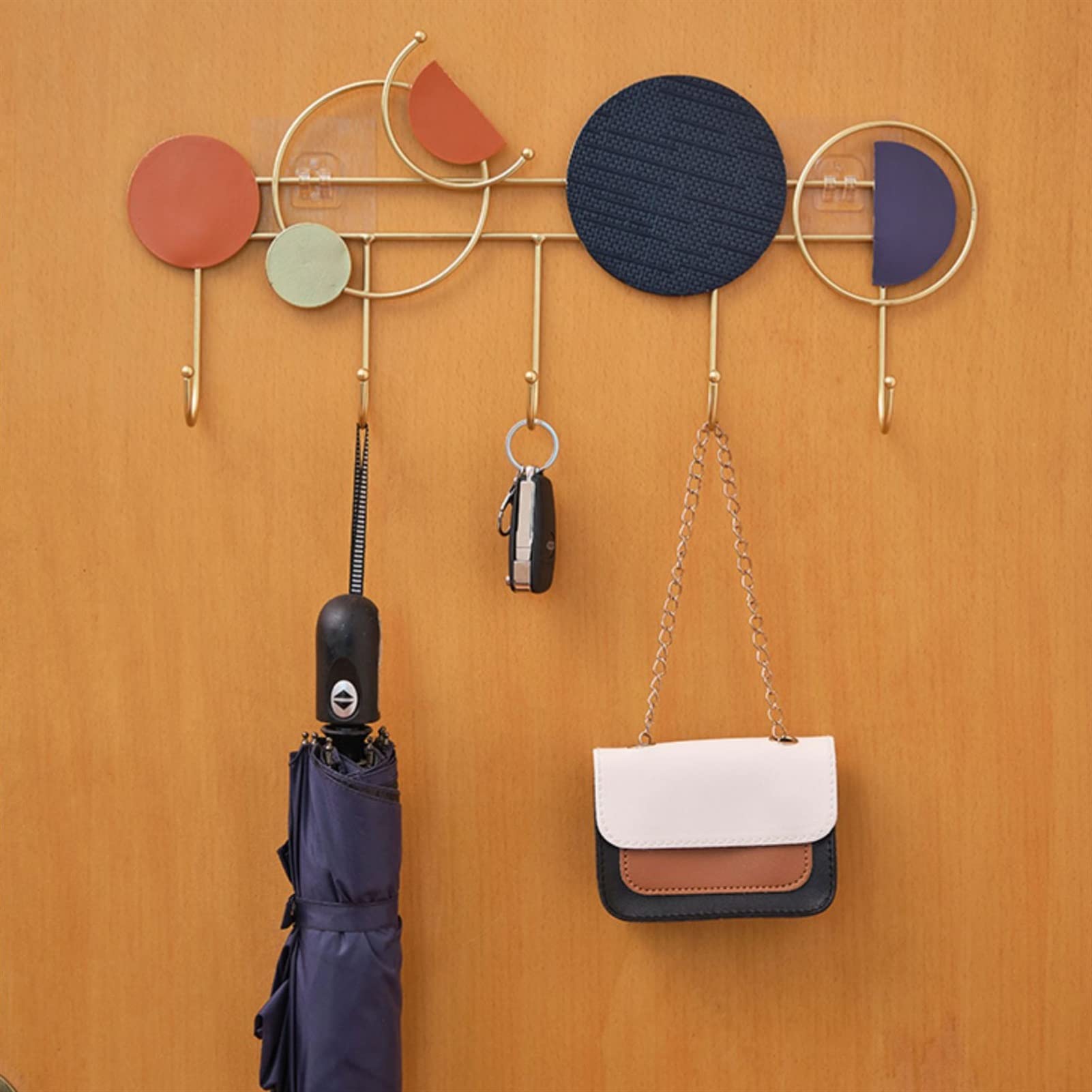 GLigeT Perchero de Pared Gancho de Pared de la Puerta Creativa, Percha de Pared, Gancho de Abrigo de Lujo de Lujo de Lujo, Adecuado for el hogar, Restaurante, Tienda, cafetería Ganchos de Perchero