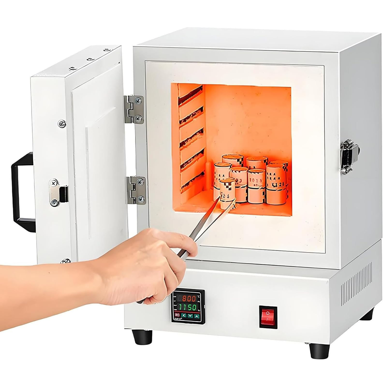 Four électrique 2000W pour poterie domestique et fusion à 1150°C