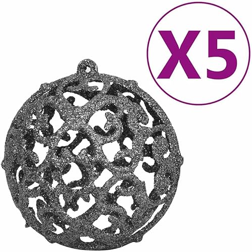 Miniatura 8 de vidaXL Árbol de Navidad artificial de 47.2 pulgadas con luces LED y juego de bolas, material de PVC blanco, cuenta con ramas extragruesas, soporte