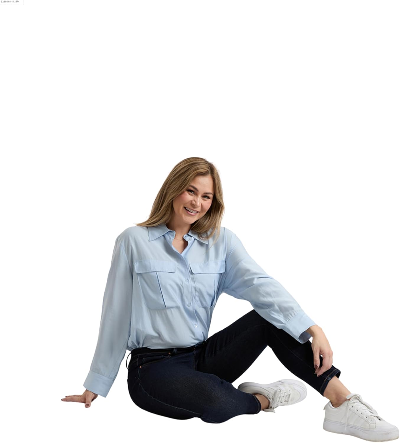 ROYALTY FOR ME Women's Premium Stretch Skinny Jean, S Warm Midnight Sky Blue, 06 - Image 7