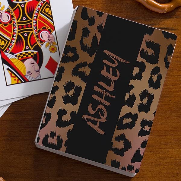 Naipes Personalizados con Estampado Leopardo miniatura 2