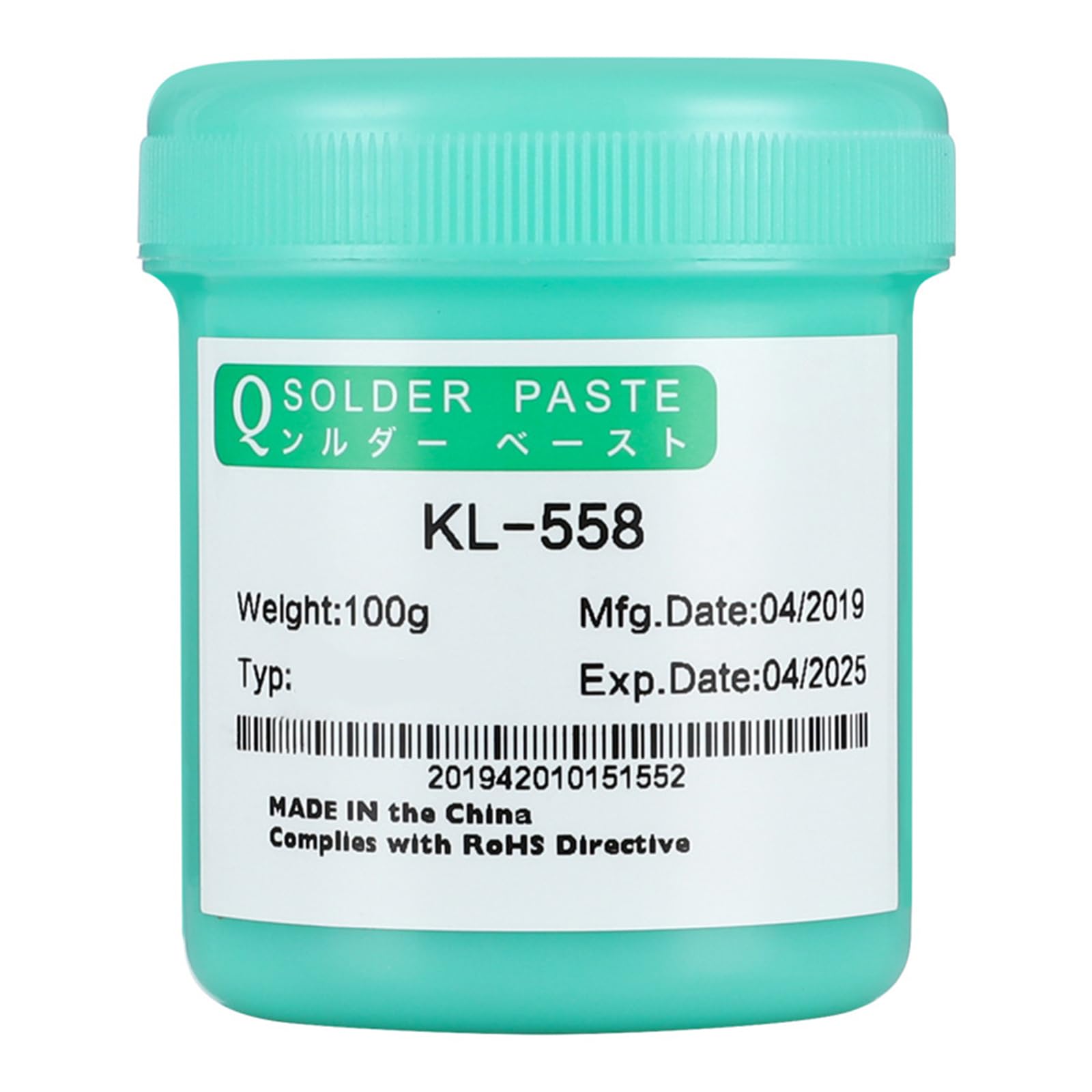 No Rosin Paste for Electronic Soldering - Compliant 100g Jars & Perfect for Hand Welding Paste