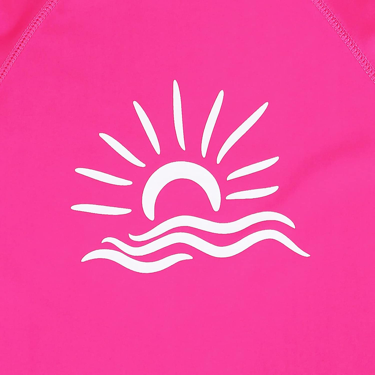 TFJH E Girls & Boys Long Sleeve Rashgurad Swimsuit UPF 50+ Kids Swimwear Sunsuits
