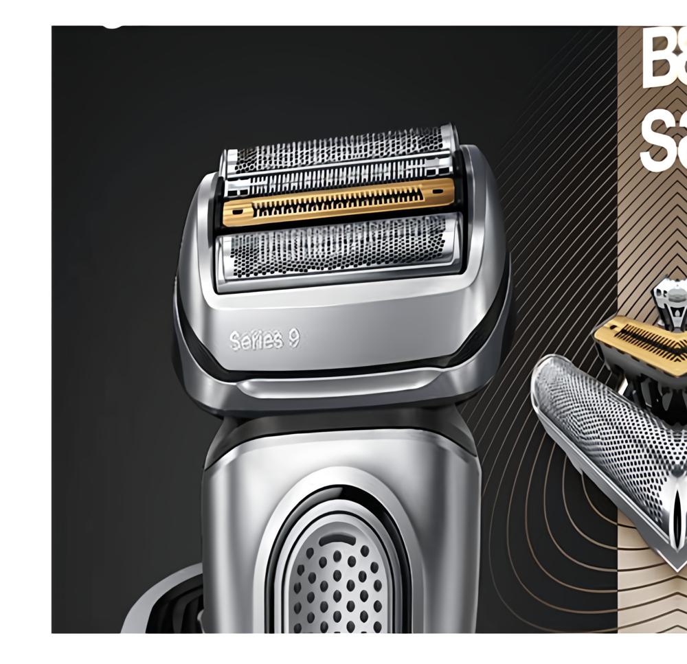 BRAUN シェーバー　Series9 Braun Series 9 Electric Shaver, With Clean & Charge Station