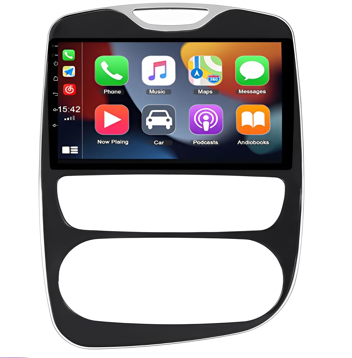 10 inch Android 14 Autoradio pour Renault Clio 4 2012-2019 Doppel DIN Autoradio Wireless Carplay Android Bluetooth Headunit Dab Radio GPS Navigation FM/RDS AHD-caméra de recul Mirror Link 4+64G