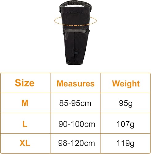 Miniatura 5 de Soporte para bolsa de pierna de catéter, soporte de bolsa de catéter de tela de algodón, dispositivo de estabilización de catéter, soporte de bolsa