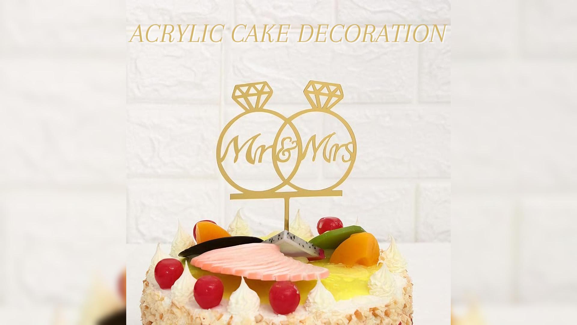 21 Dischi Decorativi Per Torta In Acrilico A Specchio - Forma Di Cuore, Oro Rosa, Oro E Argento, Per Compleanni E Cupcake, Riutilizzabili