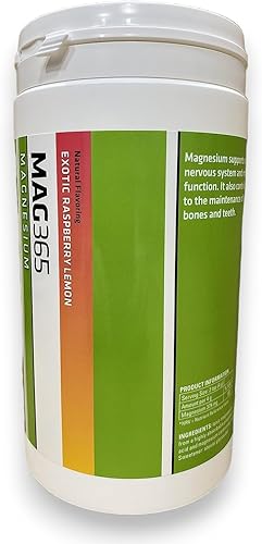 ITL Health MAG365 Citrato de magnesio iónico Metabolismo saludable formación de tejidos y desarrollo óseo Desarrolla y mantiene dientes