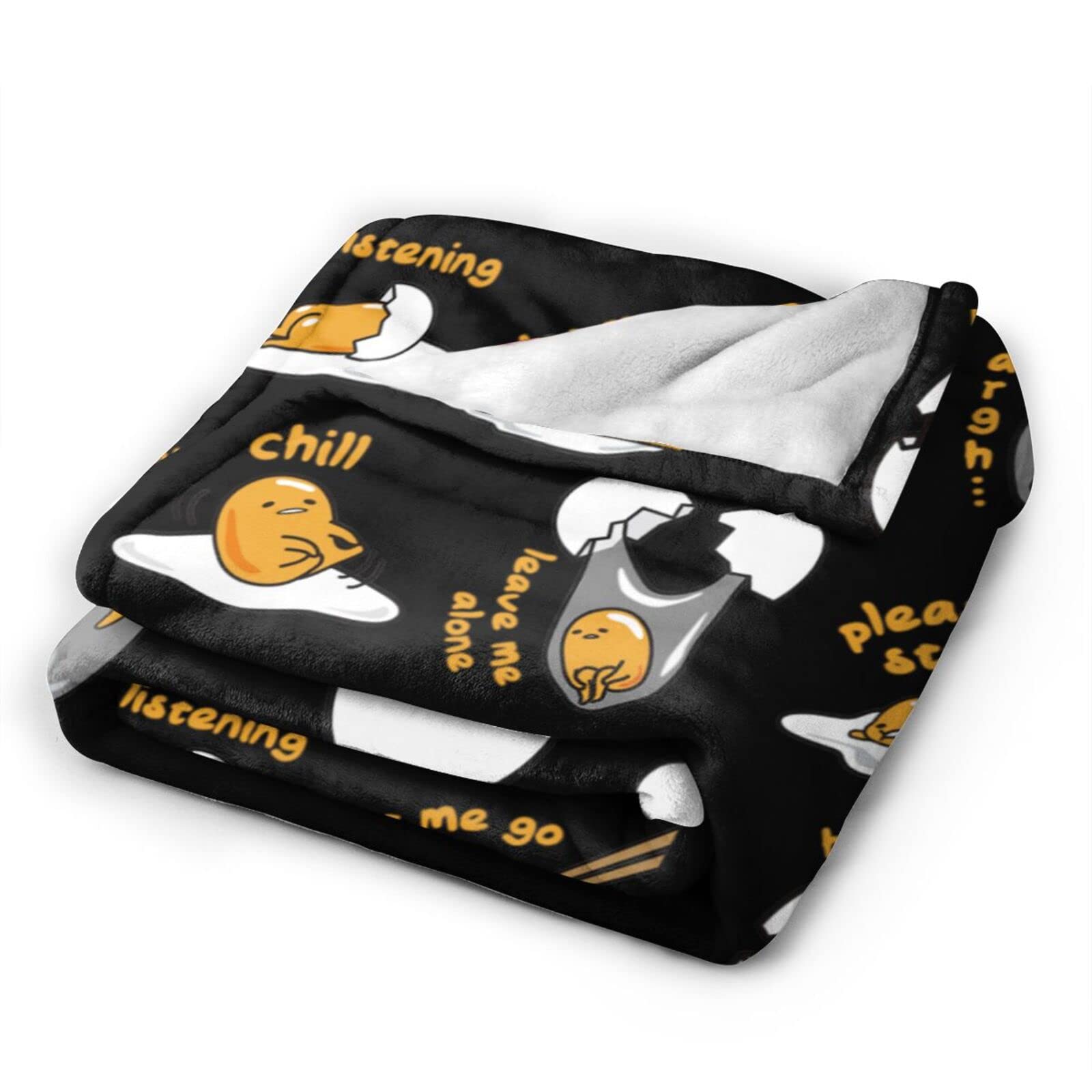 Travel Throw Blanket Soft Flannel Throw Blanket – Lightweight & Cozy For Bed, Sofa, Travel | All-Season Microfiber Blanket 50 X 60 Plain Popcorn - View #9