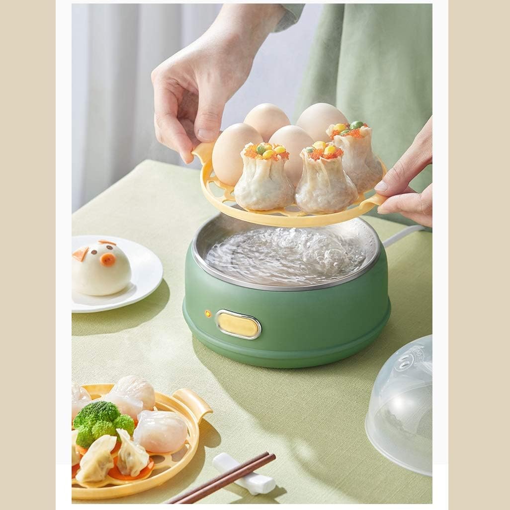 Double-decker Office Breakfast Egg Steamer Student Automatic Lazy Steamed Artifact Multi-function