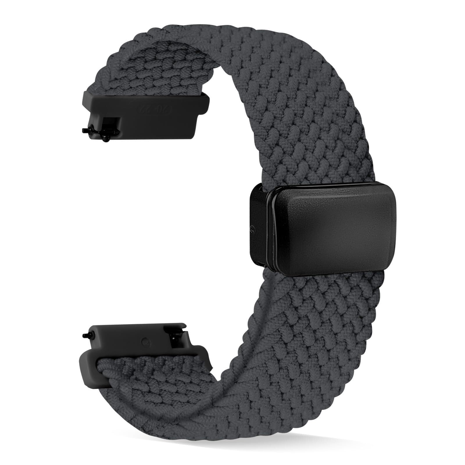 Cinturini in nylon Cinturini per orologi in nylon intrecciato a sgancio rapido Cinturino sportivo di ricambio elastico per uomo e donna 20mm 22mm