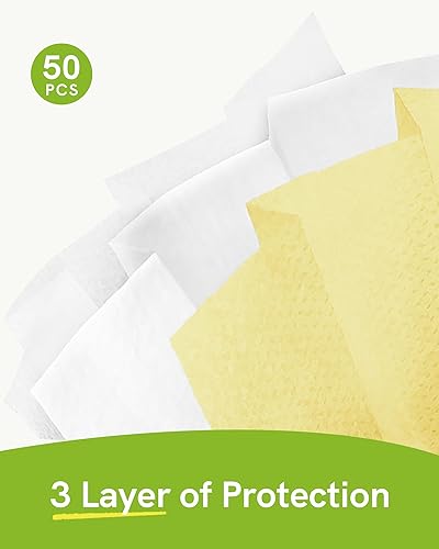 Miniatura 50 de FriCARE Mascarillas desechables, 3 capas ASTM nivel 3 grado médico, elegibles para FSA/HSA, transpirables y cómodas para alergias/protección solar