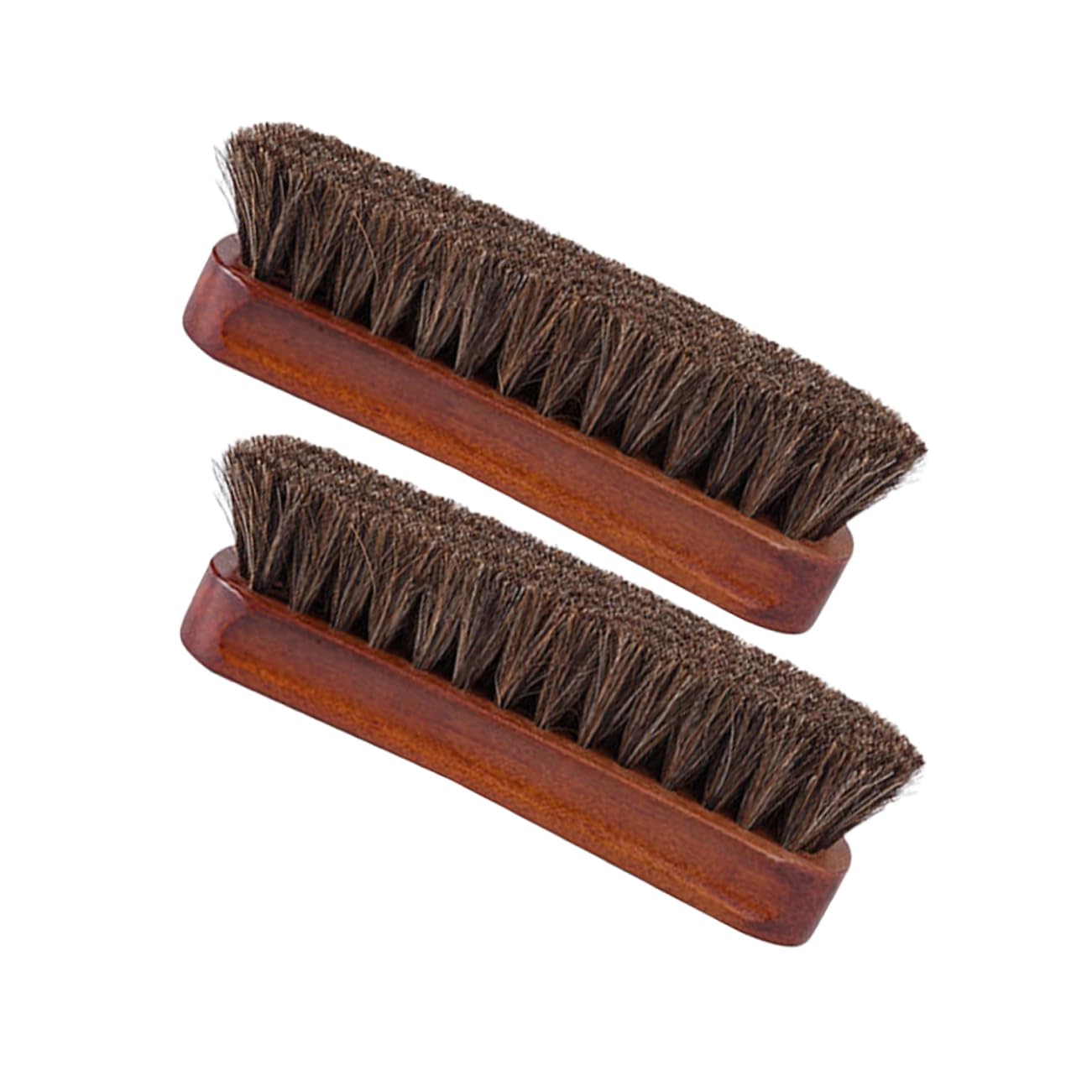 BESPORTBLE 3 Set Spazzola In Legno Con Crine Di Cavallo Pulisci Scarpe Spazzola Per Scarpe Spazzola Per La Pulizia Delle Scarpe Kit Per La Pulizia Delle Scarpe Spazzole 2 pezzi*3