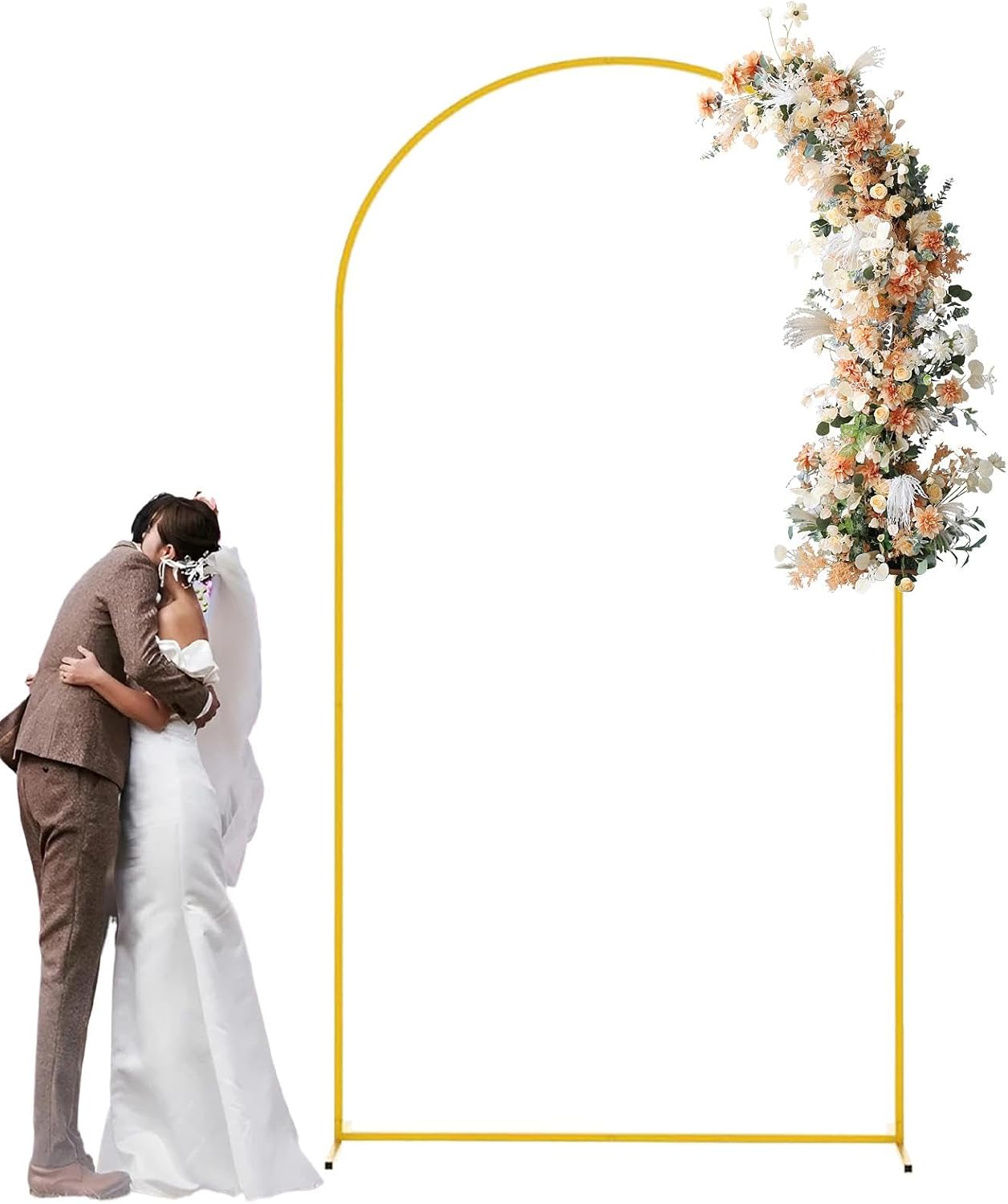 Rproonay Metal Arch Decorations, Wedding Backdrop Stand, Flower Arch ...