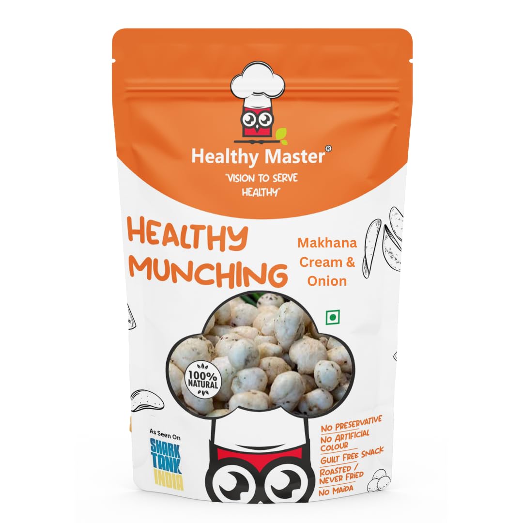 See full amazon price history chart for Healthy Master Roasted Cream and Onion MAKHANA (Fox Nuts) -, Keto Friendly, Rich Calcium, Diebetic Friendly, Gluten Free, Tasty &Crispy and Healthy Munchies - Snacks (120 gm) Healthy Master Roasted Cream and Onion MAKHANA (Fox Nuts) -, Keto Friendly, Rich Calcium, Diebetic Friendly, Gluten Free, Tasty &Crispy and Healthy Munchies - Snacks (120 gm) (B0865K5JXY) Amazon Price History, Amazon Price Tracker