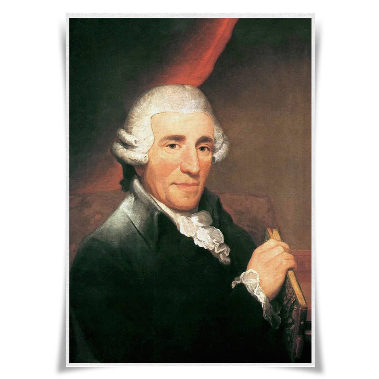Nice Captain Franz Joseph Haydn Portraits Of Top 10 Musicians A3 Poster World Famous Musicians Print Home Decor (Franz Joseph Haydn)