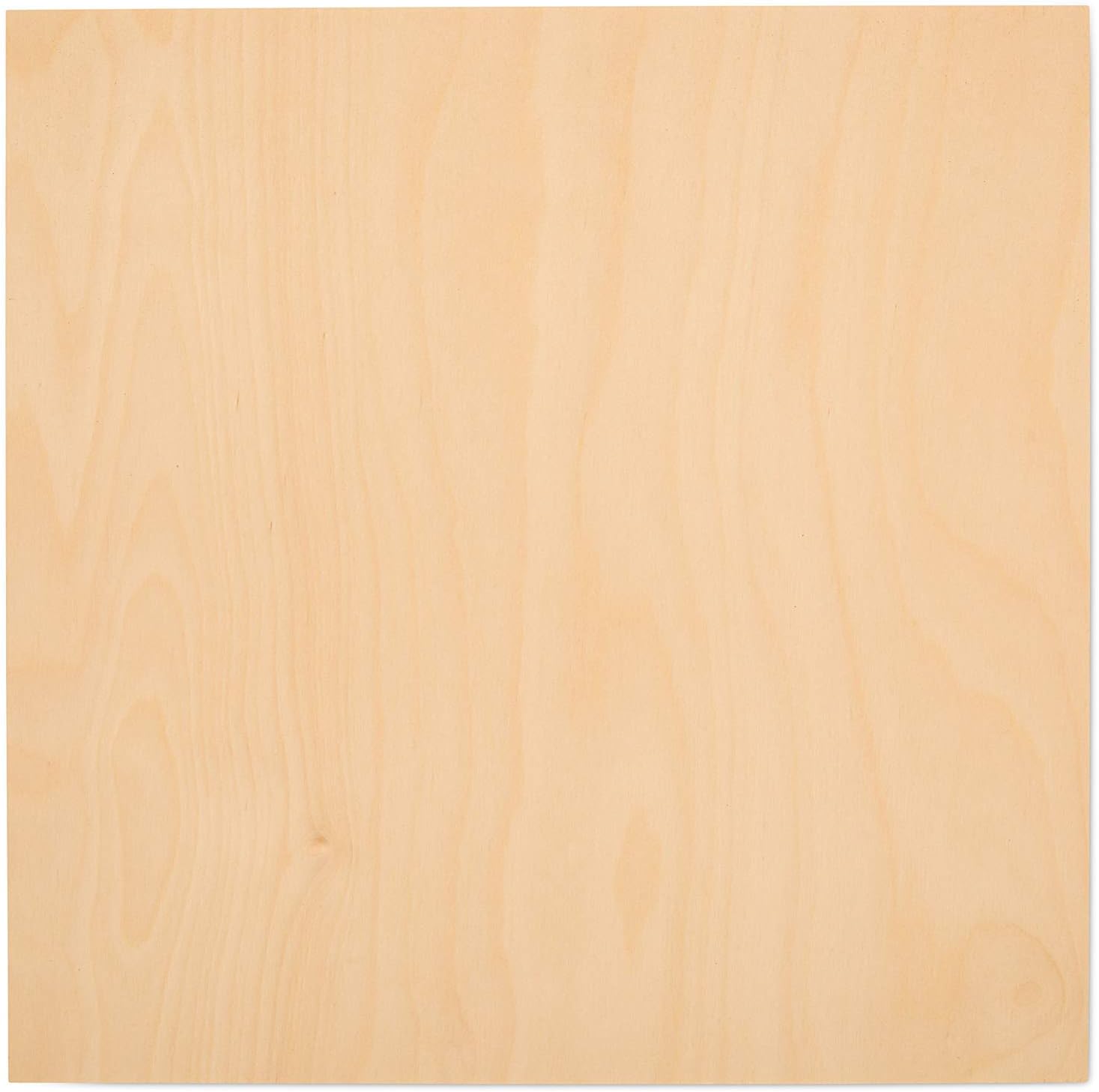 Woodpeckers Baltic Birch Plywood, 12 x 12 x 1/4 Inch - 6 mm Craft Wood, Box of 25 B/BB Grade Baltic Birch Sheets, Perfect for Laser, CNC Cutting and Wood Burning,