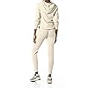 Amazon Essentials Women's Soft Touch Hooded Pullover Sweater, Beige, Large