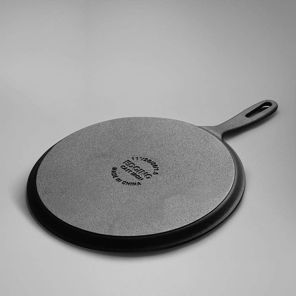 Kitchen Pots and Pans Crepe Pan with Crepe Spreader, Nonstick Pancake Frying Pan Uncoated Griddle Induction Pot Pancake Pan 27.5Cm Frying Pan,