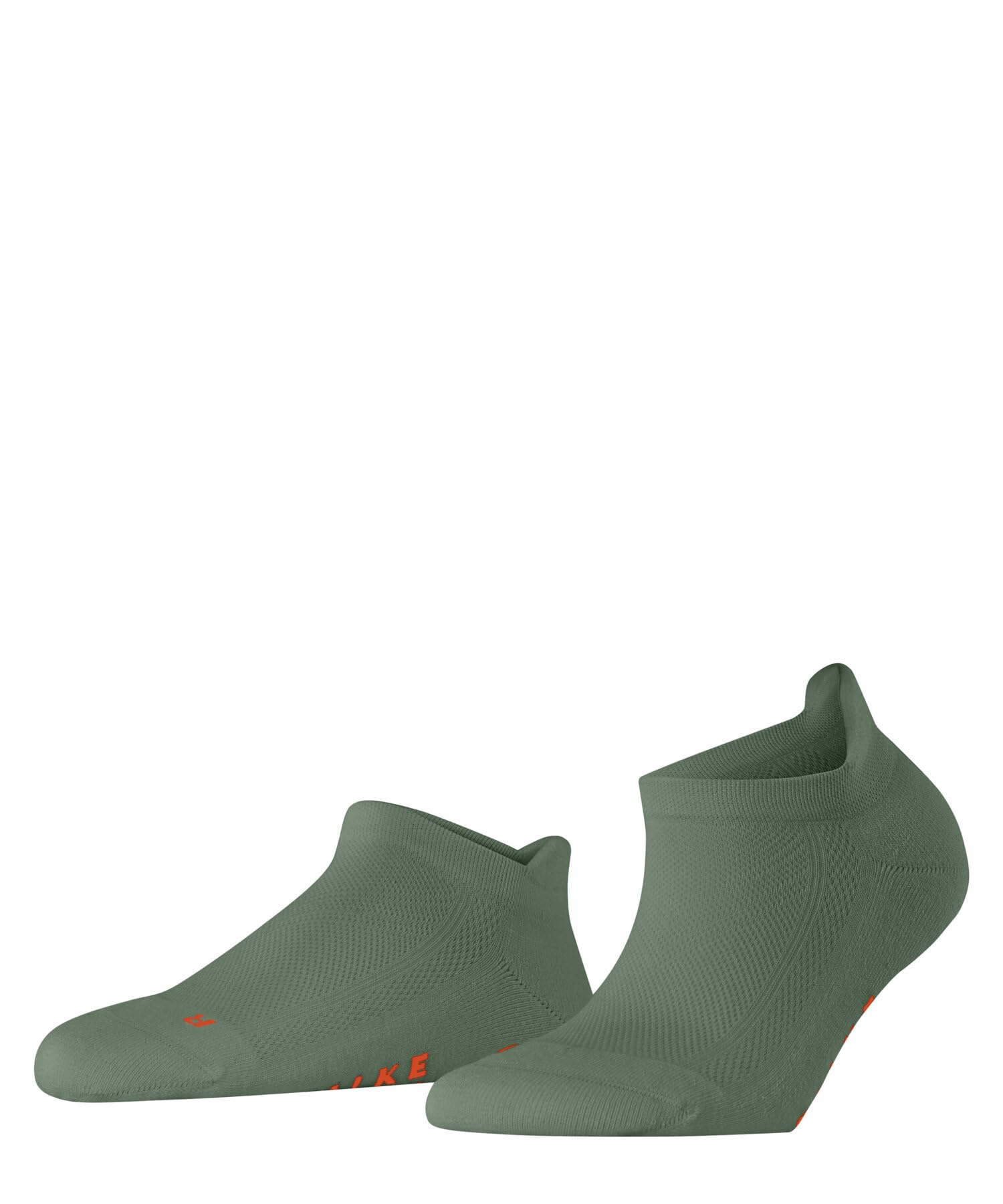 FALKE Women's Cool Kick Sneaker W Sn Soft Breathable Quick Drying Low-Cut Plain Trainer Socks 1 Pair, Green Sage 7538, 2.5-3.5
