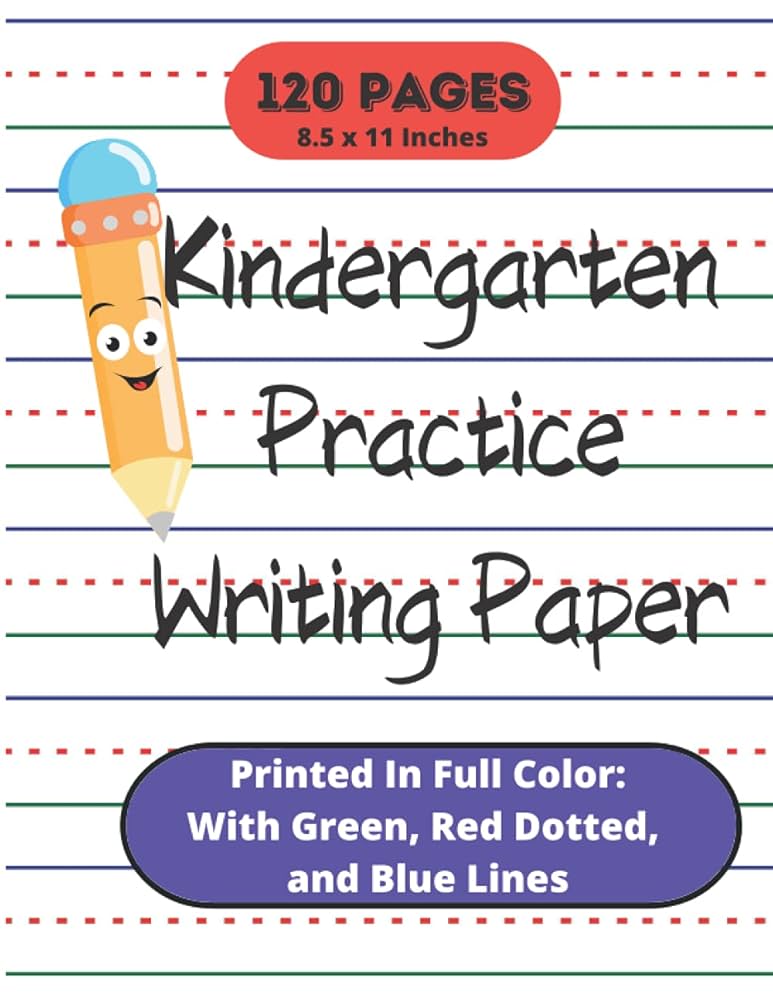 Kindergarten Practice Writing Paper: With Blue & Red Dotted Lines For Tracing Home Schooling Learning Home School Kids Practicing & Remote Distance ... Workbook Distant Virtual School Double Sided: Ferry, Tina: 9798513155485: kindergarten-practice-writing-paper-with-blue-red-dotted-lines-for-tracing-home-schooling-learning-home-school-kids-practicing-remote-distance-workbook-distant-virtual-school-double-sided-ferry-tina-9798513155485