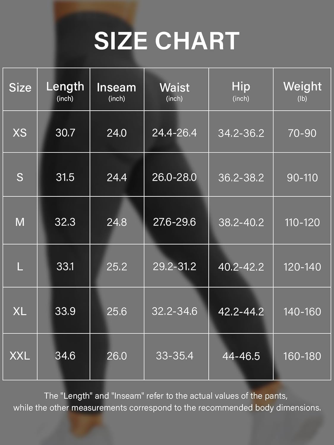HIGORUN Women Seamless Leggings Smile Contour High Waist Workout Gym Yoga Pants Large Gray image 6 of 6 B08JZ1FR5N