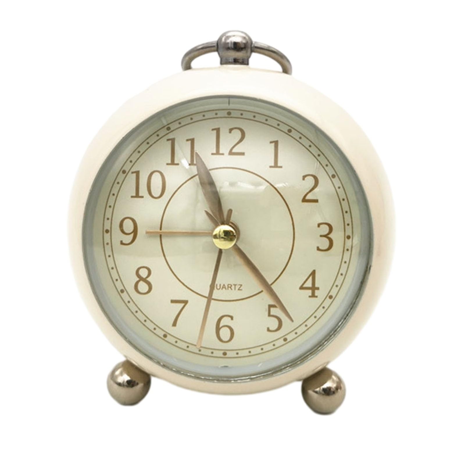 Bp7gVw5sP Loud Alarm Clocks Table Clock Style Night Light(Beige)