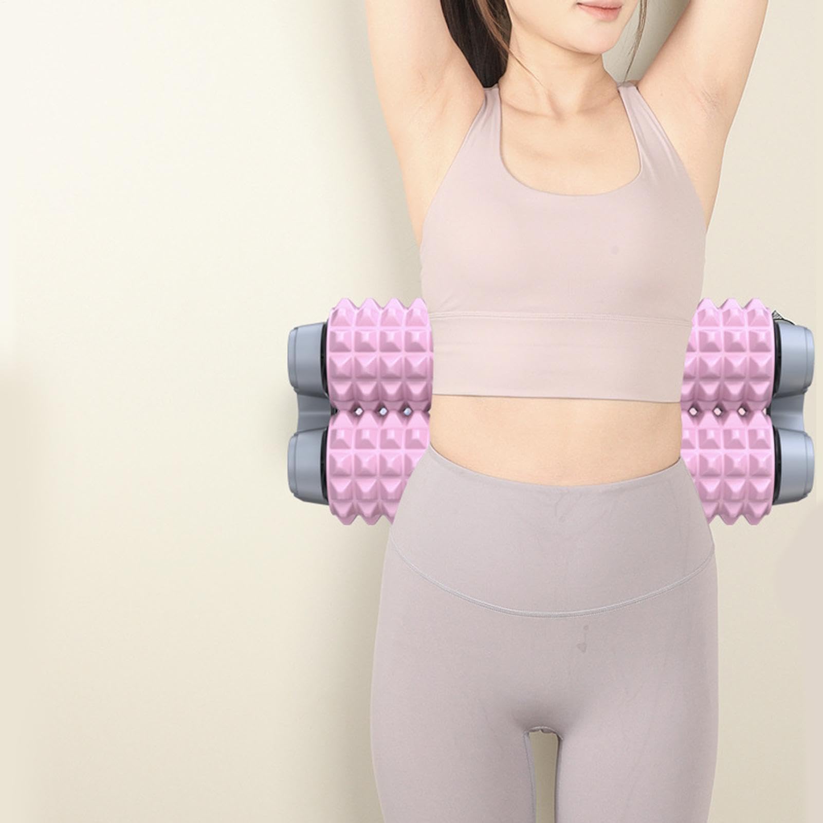 Rodillo De Espuma Para Yoga Equipo de Ejercicio para Músculos | Rodillo de Espuma para Estiramientos Muslos Y Piernas Y Espalda Yoga Y Pilates Gimnasio Fitness Hogar Y Oficina