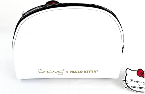 Miniatura 3 de The Crème Shop Hello Kitty Dome - Bolsa de viaje para maquillaje, color rojo