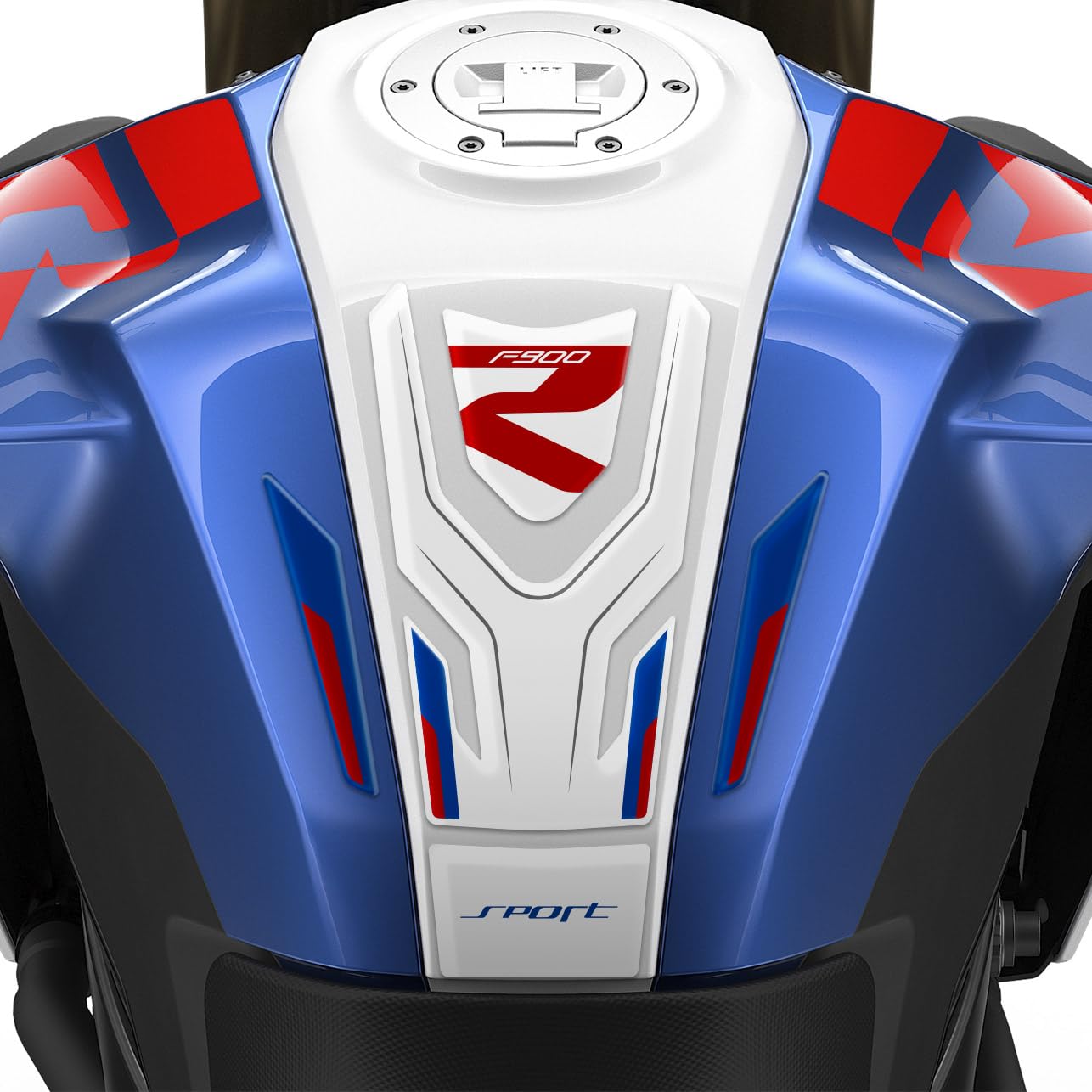 Pare-brise en résine 3D moto BMW F 900 R protection saute-vent sport GP-4017