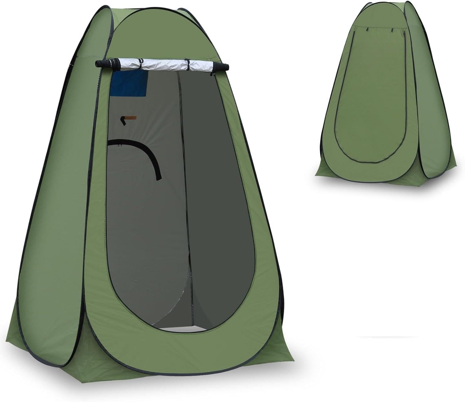 CLIPOP Tenda da bagno pop up, portatile, impermeabile, anti-UV, per la spiaggia, la pesca, l'escursionismo, il bagno, all'aperto, con borsa per il trasporto