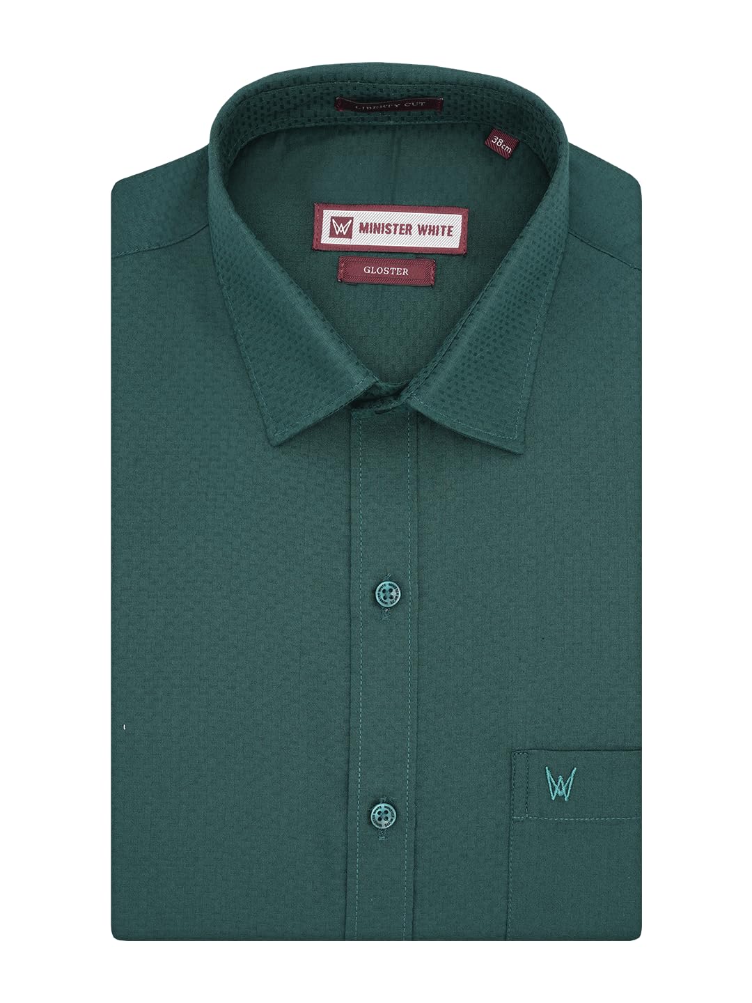 Mens Half Sleeve Premium Poly Cotton Regular Fit Comfortable Casual & Formal Wear Shirt for Office, Daily & Party Use Shirt Gloster-image-3