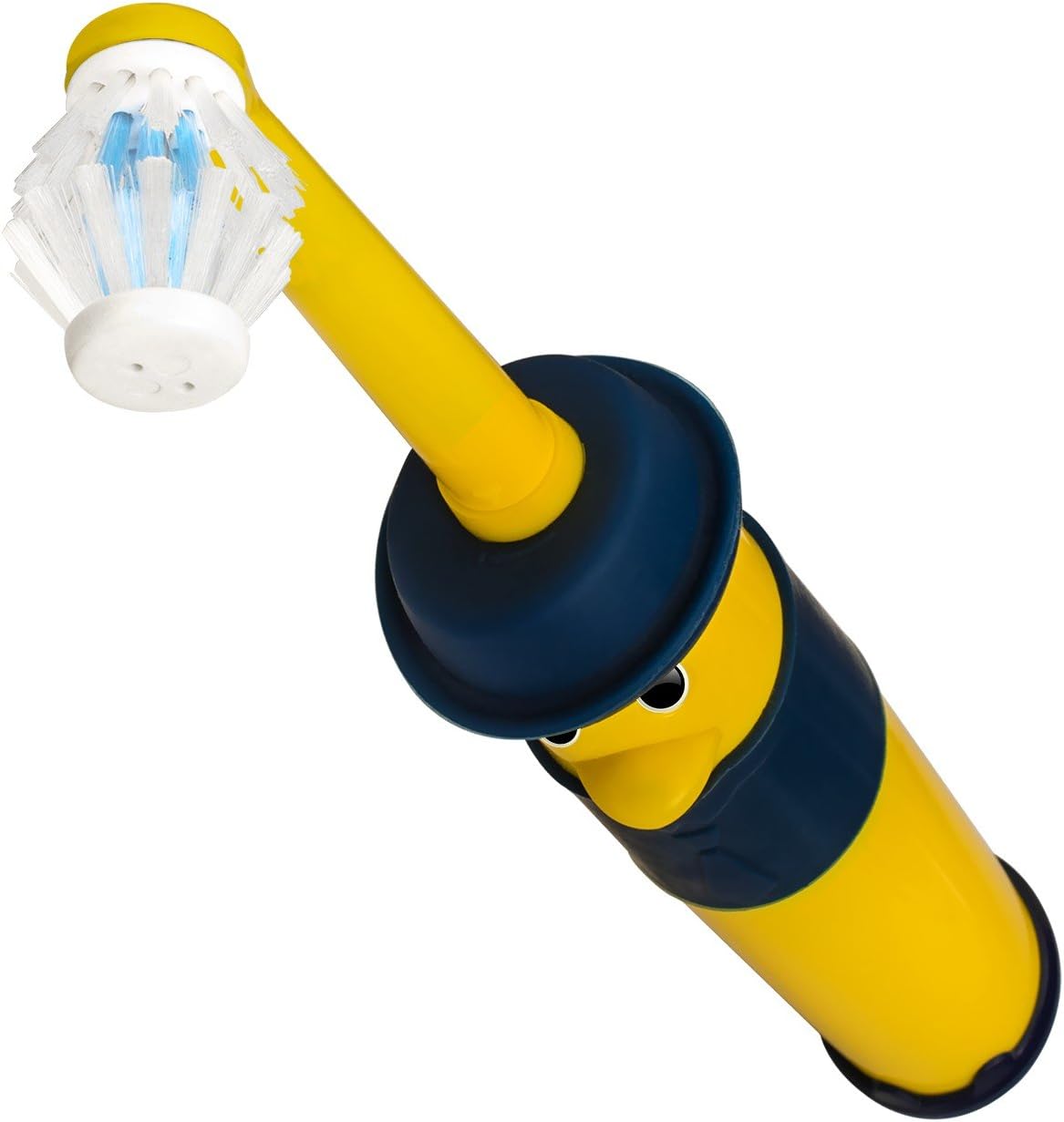 YAFEELR Electric Toothbrush, Children Cartoon Electric Toothbrush With Bidirectional Brush Head 360 Degree Rotation Waterproof For Kids Access to international patents (7-14 years old yellow)