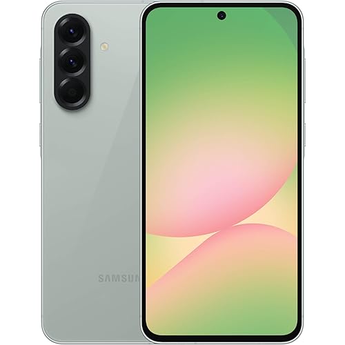 Samsung Galaxy A56 5G Cell Phone, 256GB AI Smartphone, Unlocked Android, AI Photo Edits, Large Screen, Long Battery Life, 2025, US 1 Yr Manufacturer Warranty, Amazon Exclusive, Awesome Olive