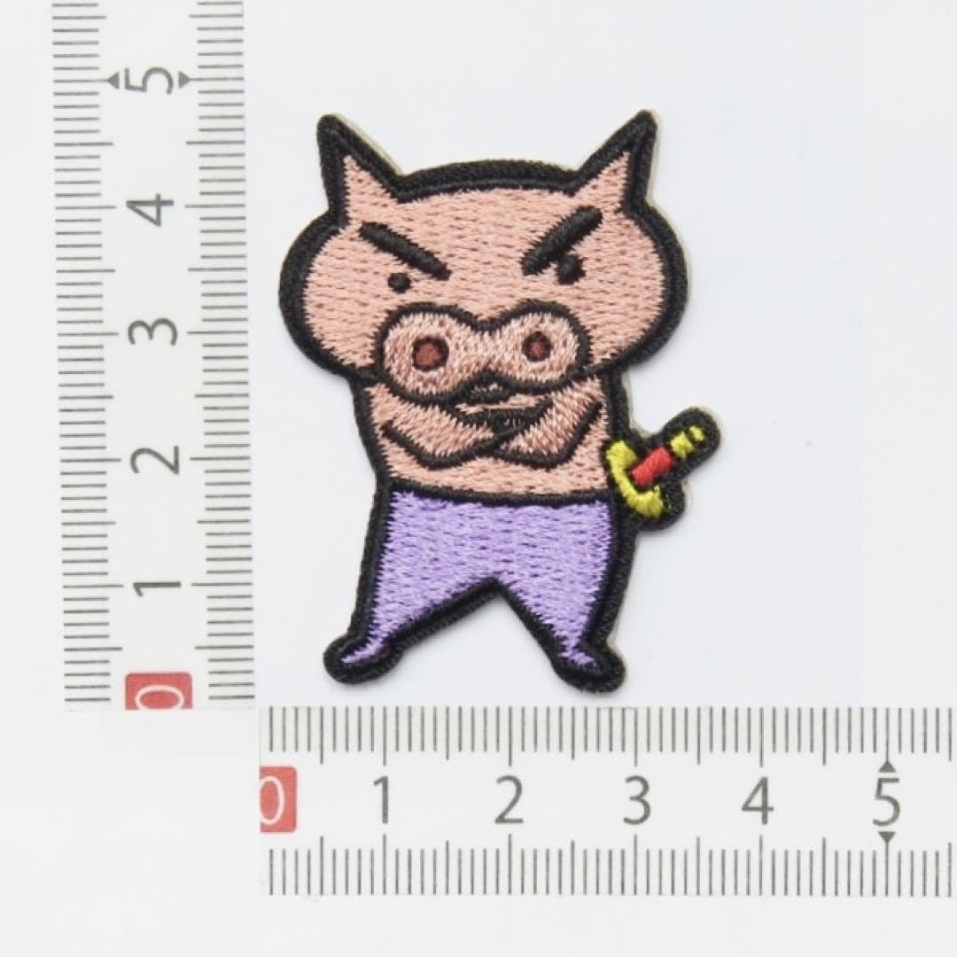 ❗️ぶりぶりざえもん様♦️　A ピラーパネル　Wステッチ入りレザー調生地 Amazon.co.jp: しんちゃん ぶりぶりざえもん 刺繍 アイロンワッペン