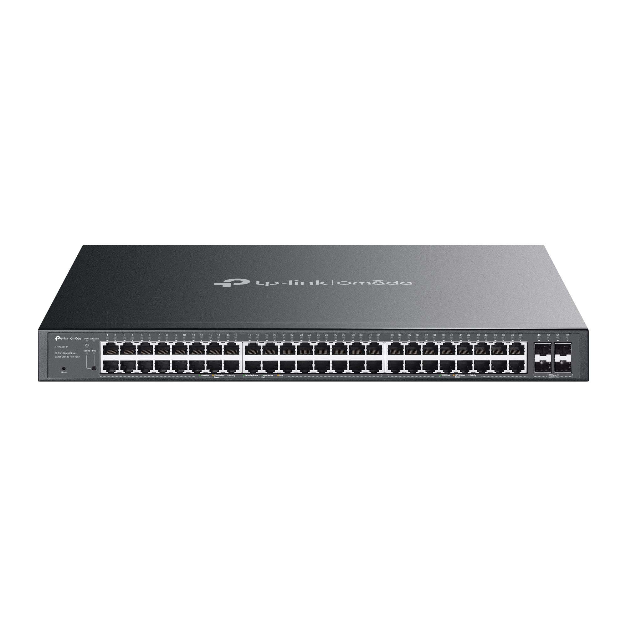 TP LINK TL-SG2452P 48ポート ギガビット スィッチ Amazon.com: TP-Link 48 Port PoE Gigabit Switch(SG2452LP