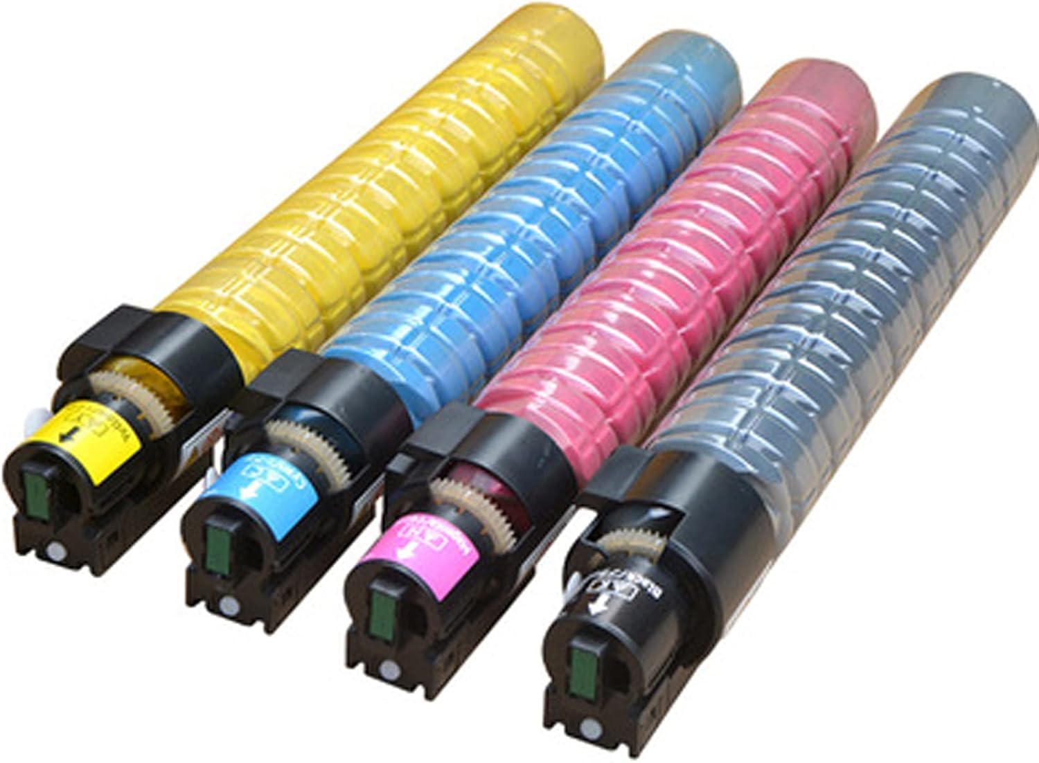 【Accessori per stampante】 Cartuccia toner MPC3502 Sostituisci per Ricoh MPC3502 per Ricoh Aficio Compatibile con stampante MP C3002 3502, con chip Materiali didattici ad alta capacità Nero Giallo Cian