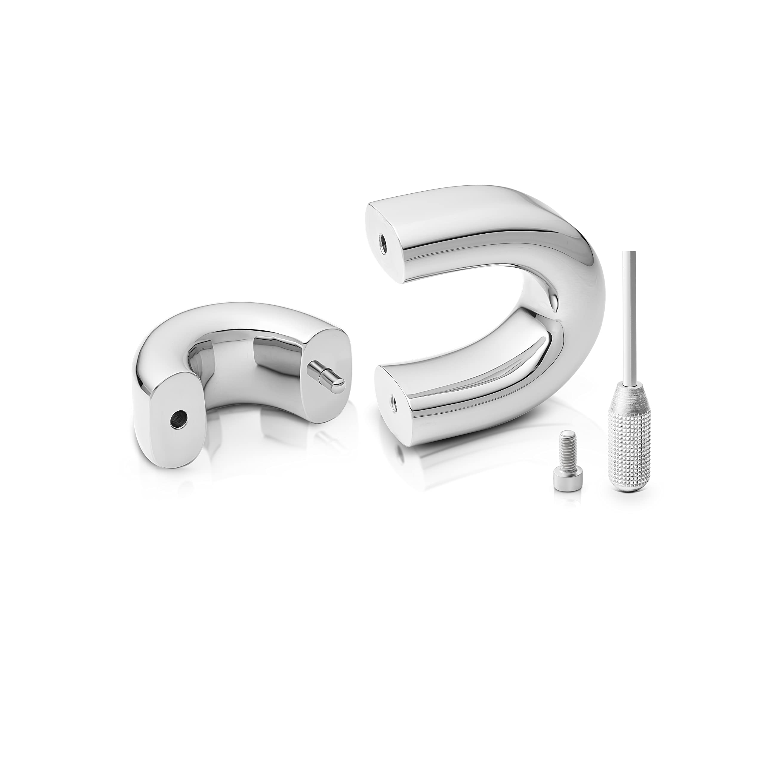 Ballstrecher Cockring Hodenring Penis Ring Hodengewicht CBT Erotik Sexspielzeuge für Männer (Innen Ø : 25 x 40 mm/Höhe : 30 mm)