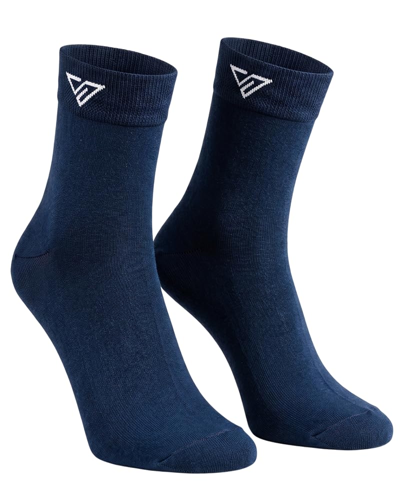 Men's Mercerised Cotton Ankle Socks | Soft & Breathable | Moisture Absorbent | Anti-Odour Socks-image-31