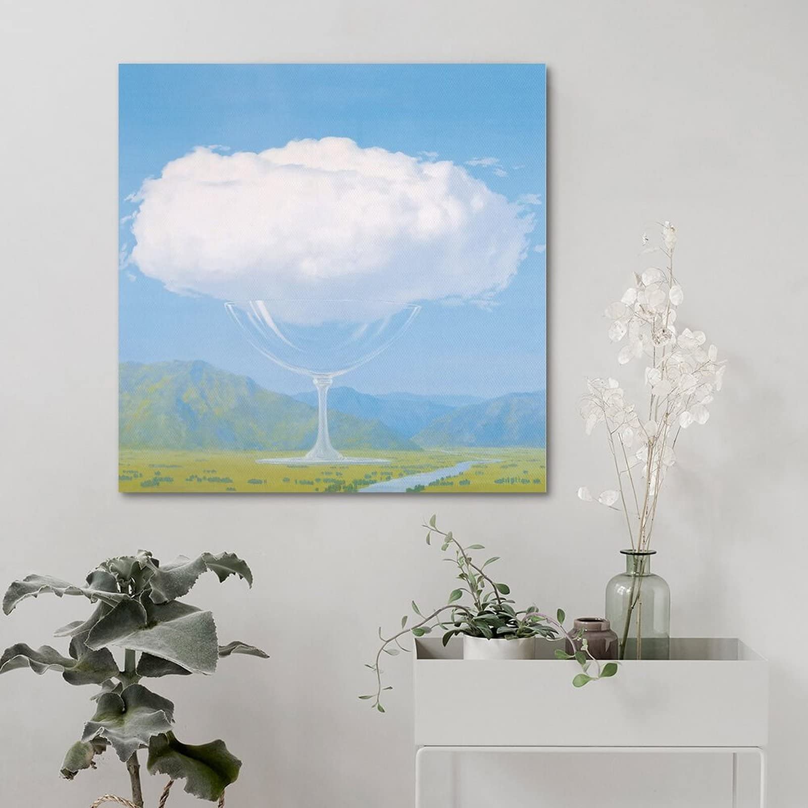 Amazon.co.jp: Rene Magritteルネ・マグリット画家作品「心の琴線に