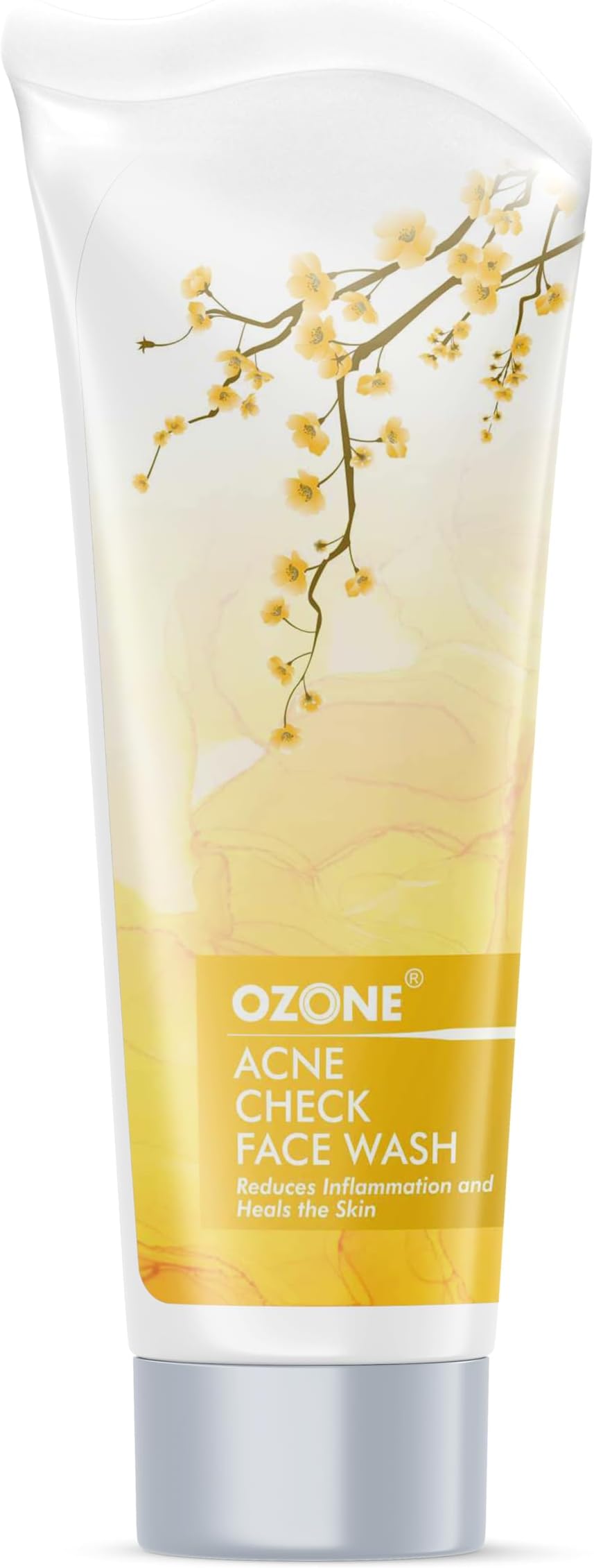 Acne Check Face Wash | Enriched with Aloe Vera, Lemon & Turmeric | For Oily Skin, Pimples, Acne Prone, Flawless & Glowing Skin | For Men & Women | 100gm