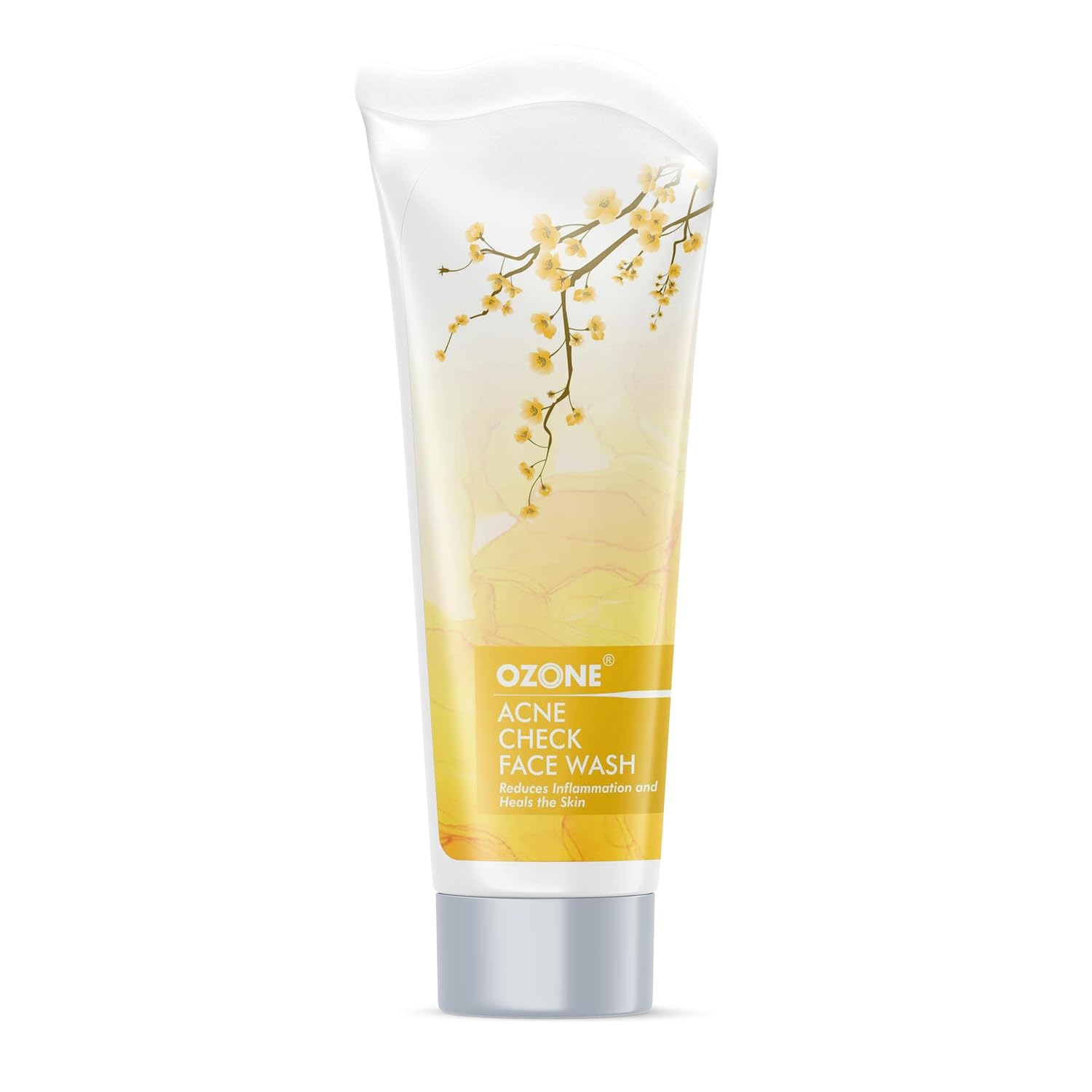 Ozone Acne Check Face Wash | Enriched with Aloe Vera, Lemon & Turmeric | For Oily Skin, Pimples, Acne Prone, Flawless & Glowing Skin | For Men & Women | 100gm Ozone Acne Check Face Wash | Enriched with Aloe Vera, Lemon & Turmeric | For Oily Skin, Pimples, Acne Prone, Flawless & Glowing Skin | For Men & Women | 100gm
