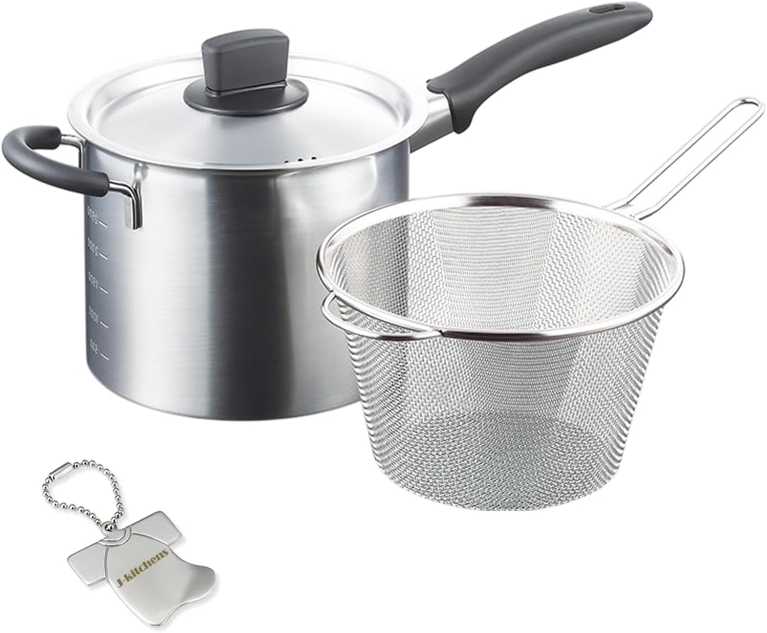 J-kitchens One-Handle Stainless Steel Pot Side View