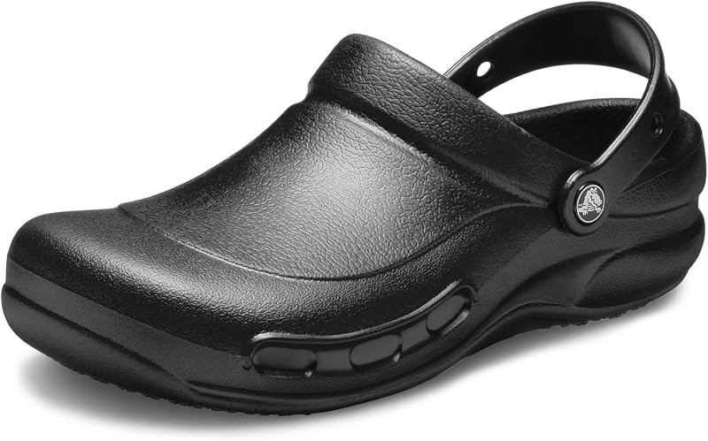 Crocs Unisex-Adult Bistro Work Clogs, Enclosed Toe, Slip Resistant Shoes | All Day Comfort at Work, Non-Slip, for Healthcare, Hospitality, and Food Service Workers, Easy to Wipe Clean, ASTM Certified