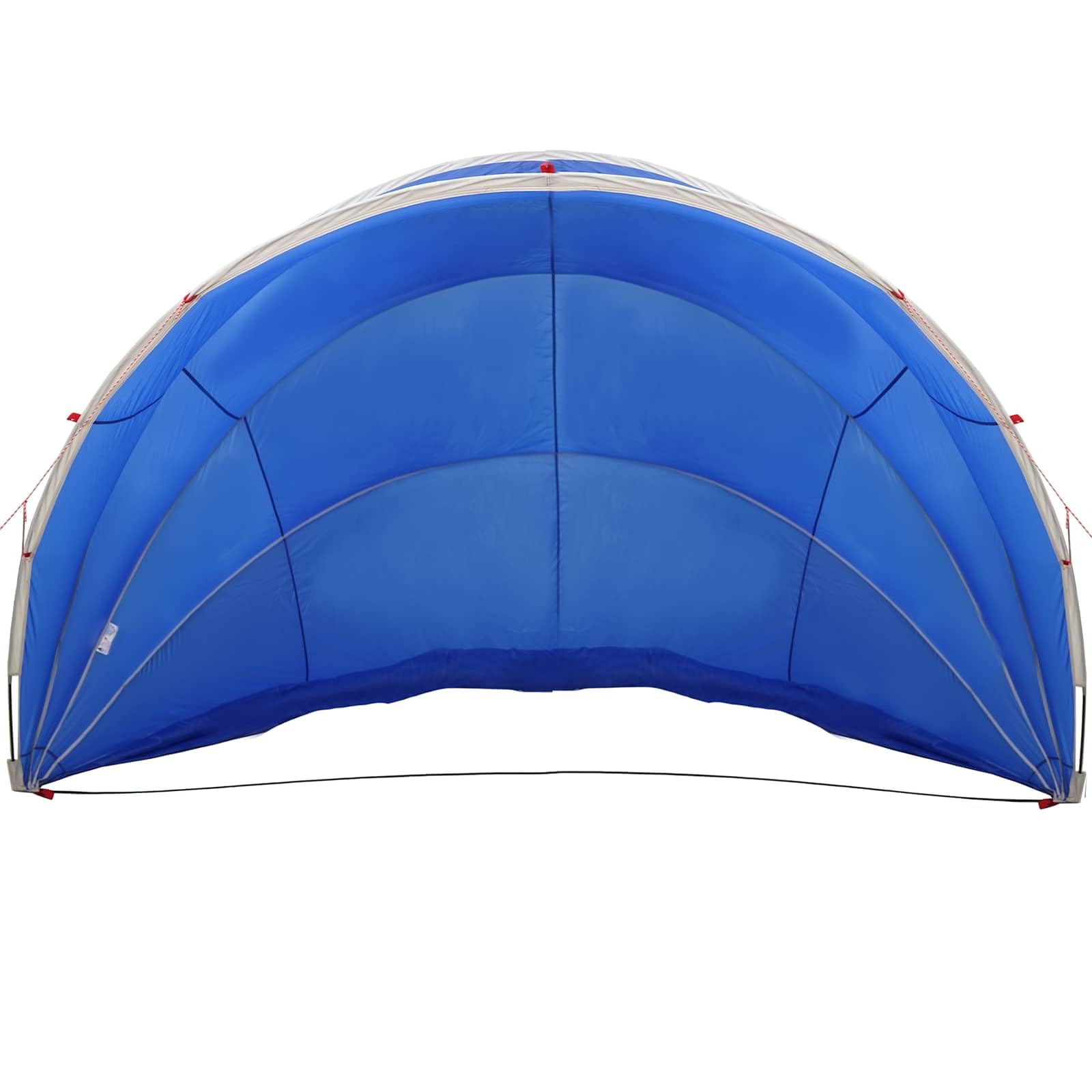 Dôme de piscine pliable vert 546 x 516 x 250 cm avec tendeurs pour réduire les pertes de chaleur et sac de transport, protection de piscine résistante aux UV