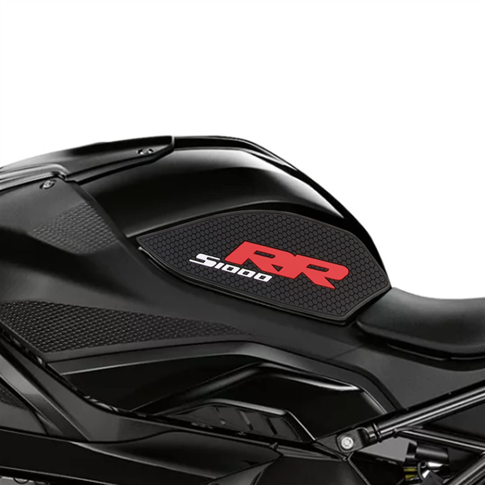 Motorrad Aufkleber Wasserdichtes Rutschfestes Tankpad S1000RR 2022 Zubehör Für BMW S1000 S 1000 RR 1000RR 2019 2020 2021 2023 (Color : Red)