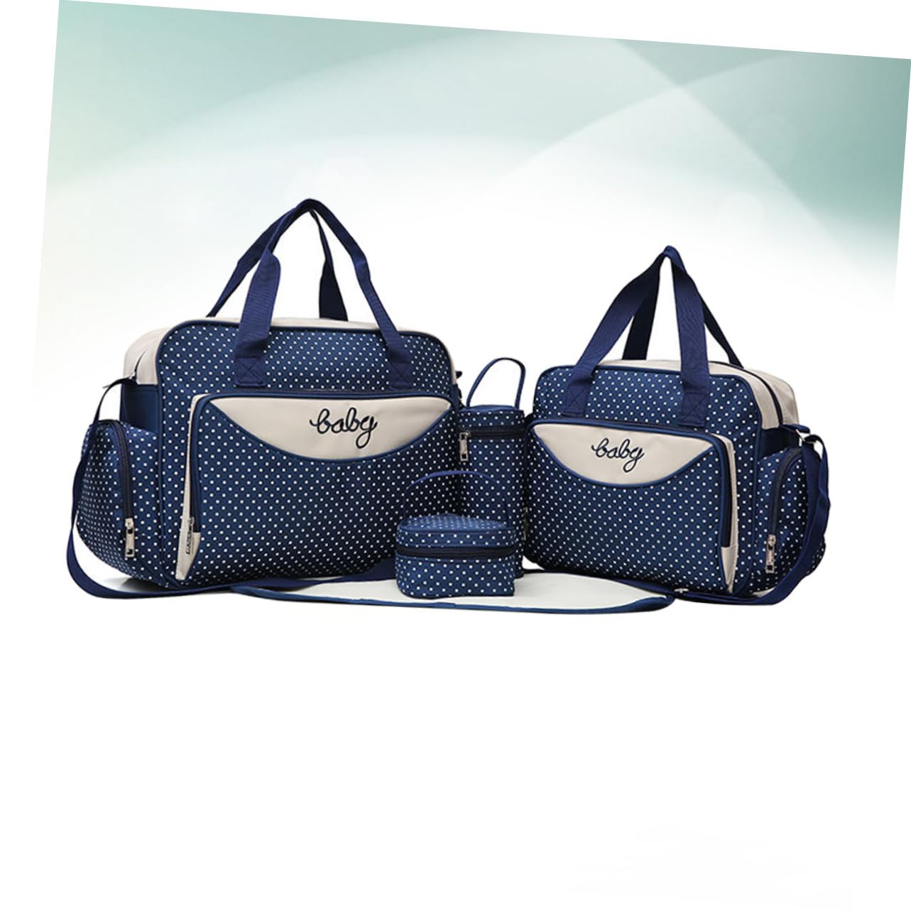 COLLBATH Bolso De Mamá Bolsos Para Mami Bolsa De Bebé Portátil Bolso De Hombro Bolsos De Mano Para Mujer Bolsos Para Cambiar Pañales De Maternidad Bolso Para Mujer Rosy