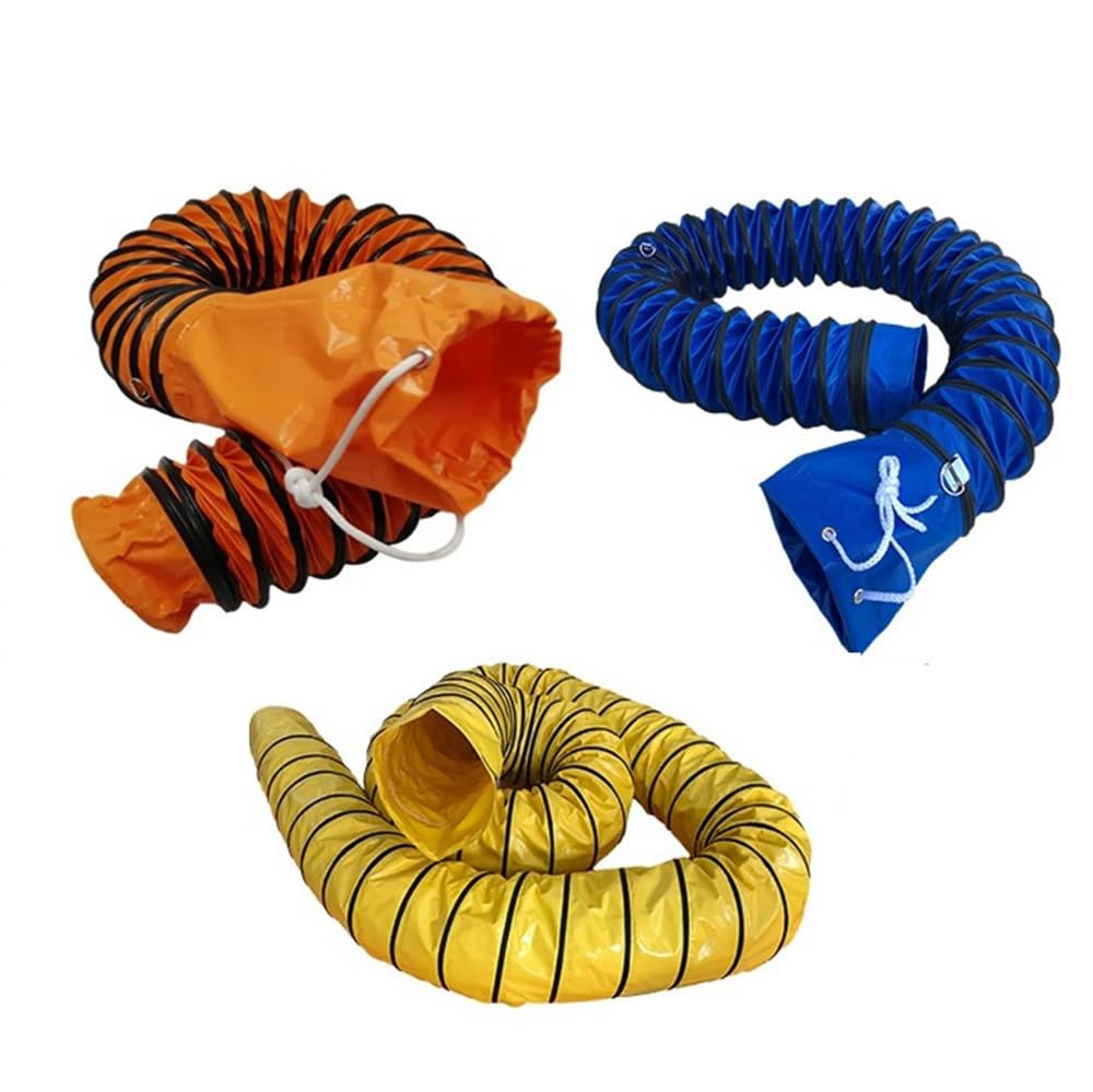 Tuyau de ventilation flexible en PVC pour évacuation des fumées