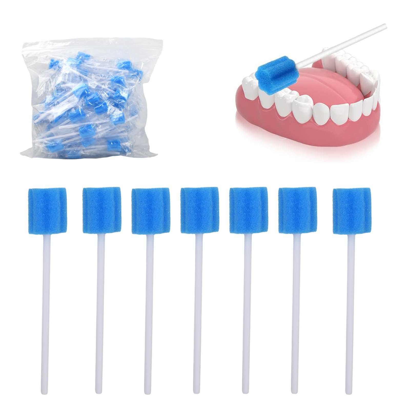 Tamponi Di Schiuma Per Pulizia 100 Pezzi - Testa Quadrata Per Microelettronica, Ottica E Laboratorio - Foto 4